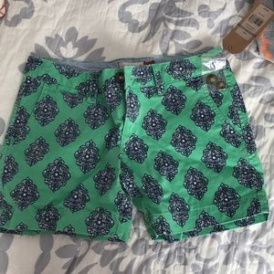 Red Camel print shorts